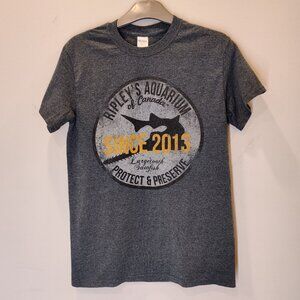 Ripley's Aquarium Graphic Short Sleeve T-Shirt | Small | Gray